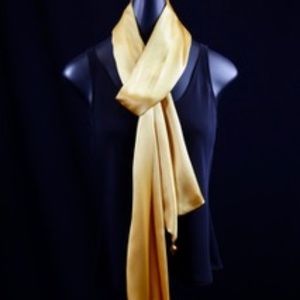 Double Sided Silk Charmousse With Beads
